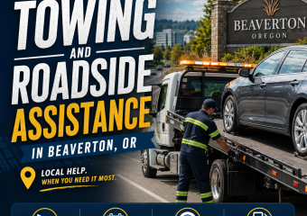 Towing in Beaverton illustration for Ultimate Guide to Towing and Roadside Assistance in Beaverton, OR