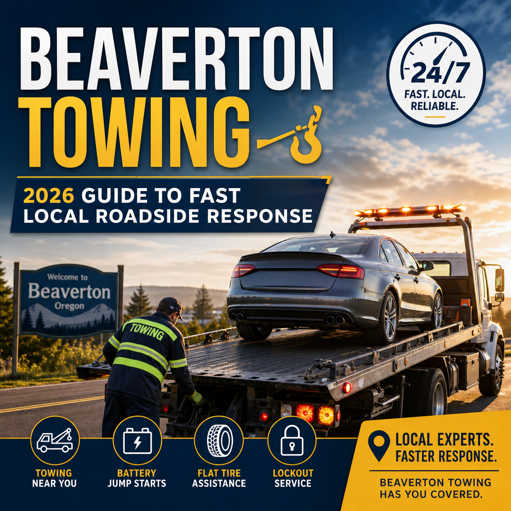 Illustration of Beaverton Towing: 2026 Guide to Fast Local Roadside Response
