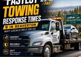 Illustration of Fastest Towing Response Times in Beaverton — Why Locals Rely on Us